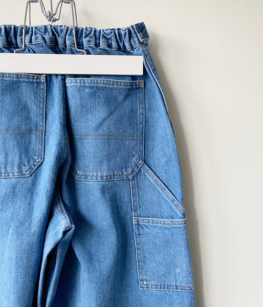 PHEENY/VINTAGE DENIM PAINTER PANTS(INDIGO)