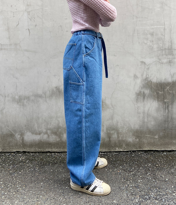 pheeny vintage denim painter pants 新品タグ付 PHEENY/VINTAGE DENIM PAINTER PANTS(INDIGO)