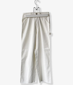 nowos/CARPENTER PANTS(WHITE)