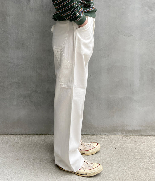 nowos/CARPENTER PANTS(WHITE)