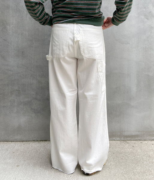 nowos/CARPENTER PANTS(WHITE)