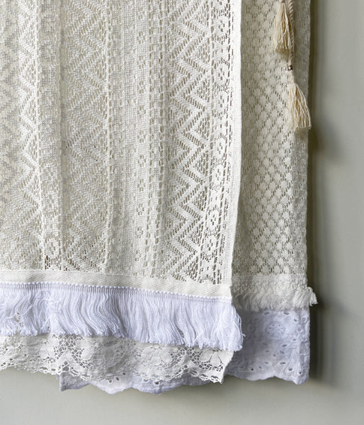 nowos/LACE SKIRT(WHITE)