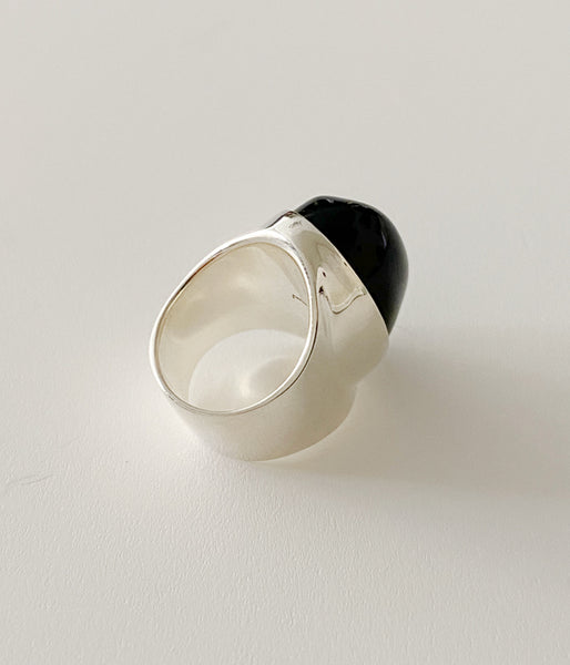 R.ALAGAN/BOROCCO RING(OBSIDIAN)