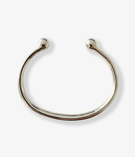 R.ALAGAN/THIN FIBULA BANGLE(SILVER)