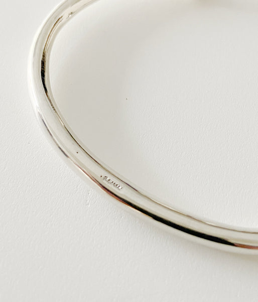 R.ALAGAN/THIN FIBULA BANGLE(SILVER)