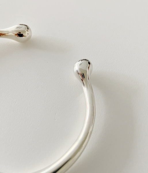 R.ALAGAN/THIN FIBULA BANGLE(SILVER)