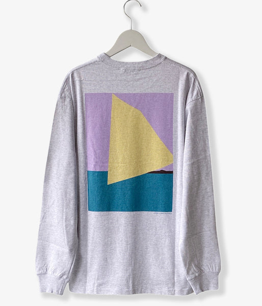 PHEENY/"WIND"L/S(GRAY)