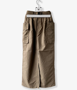 PHEENY/NYLON TAFFETA MILITARY PANTS(KHAKI)