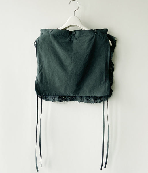 FUMIKA_UCHIDA/OVER-DYED CUSHION TOP_MINIMUM(D.GREEN)