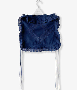 FUMIKA_UCHIDA/OVER-DYED CUSHION TOP_MINIMUM(NAVY)