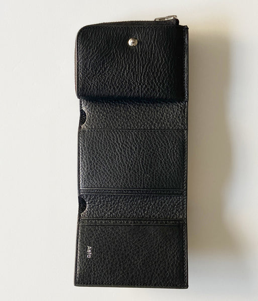 Aeta/FOLDED WALLET(BLACK)