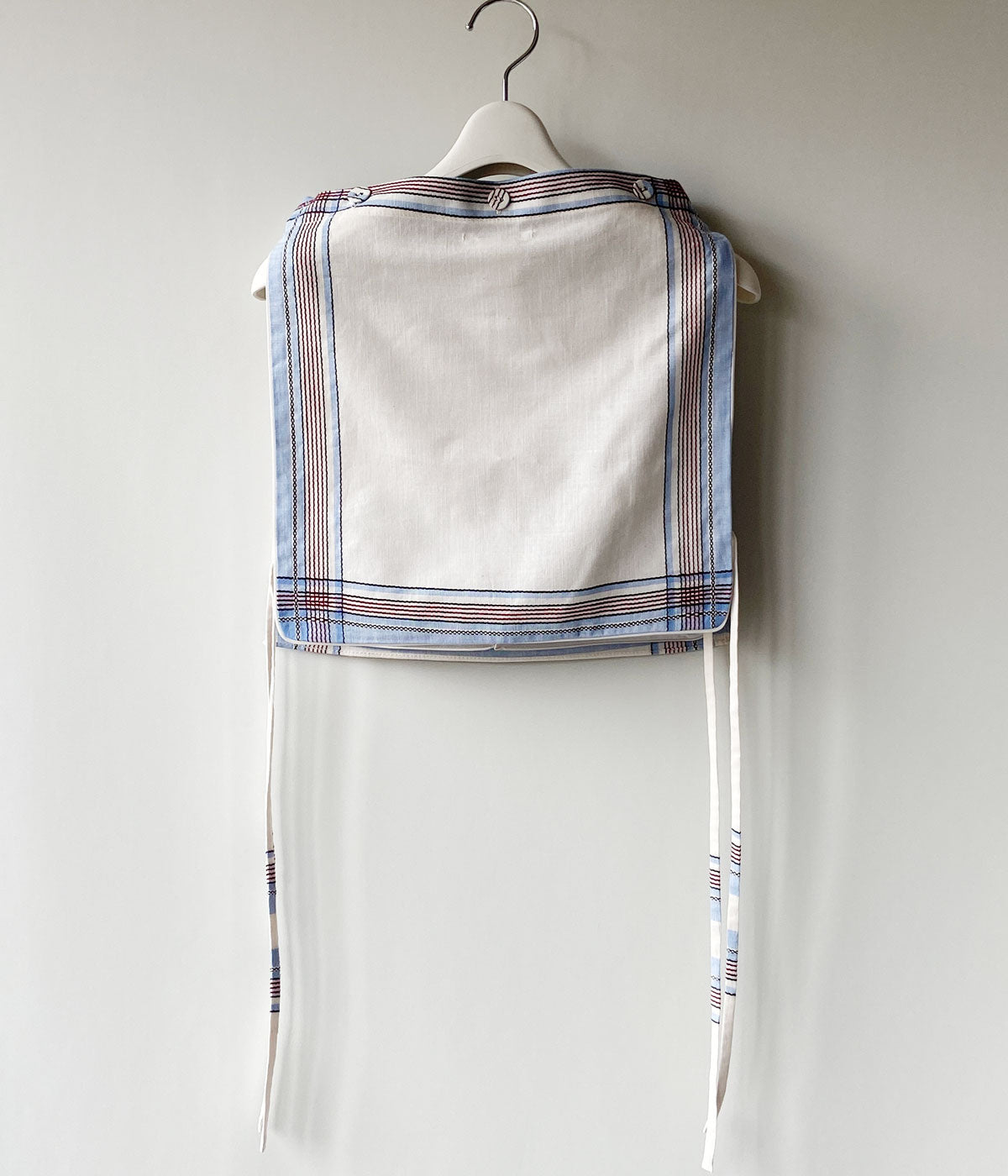 FUMIKA_UCHIDA/HANDKERCHIEF BIB TOP(SAX PLAID)