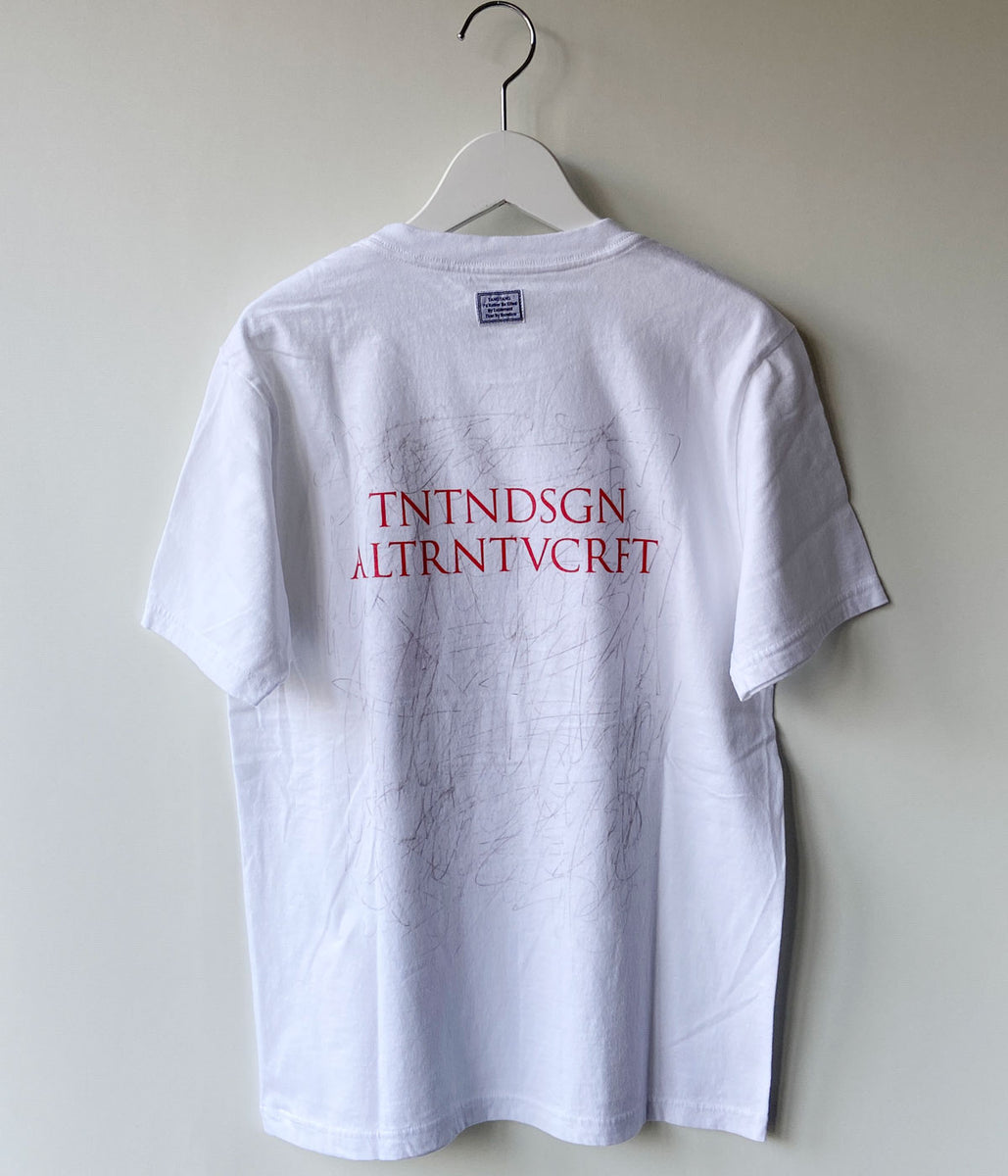 【Sサイズ】 TAIDADA Vintage Tee(White) ダンダダン TANGTANG/DRAWING SADNESS(WHITE)