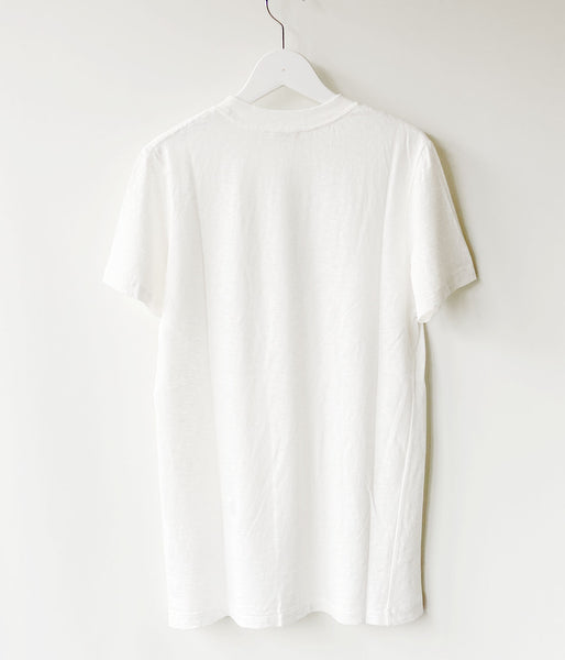 nowos/CREW NECK T-SHIRT(WHITE)