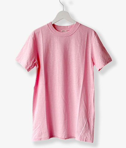 nowos/CREW NECK T-SHIRT(PINK)