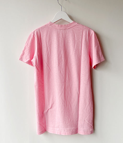 nowos/CREW NECK T-SHIRT(PINK)