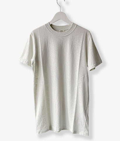 nowos/CREW NECK T-SHIRT(BLUEGRAY)