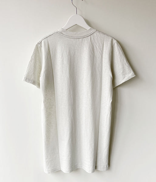 nowos/CREW NECK T-SHIRT(BLUEGRAY)