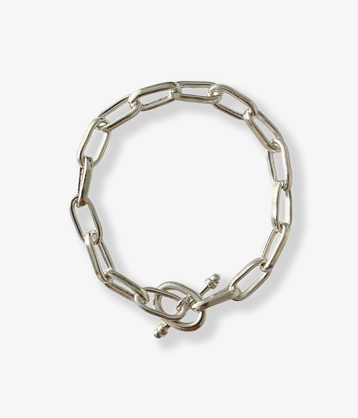 R.ALAGAN/CLASSIC CHAIN BRACELET(SILVER)