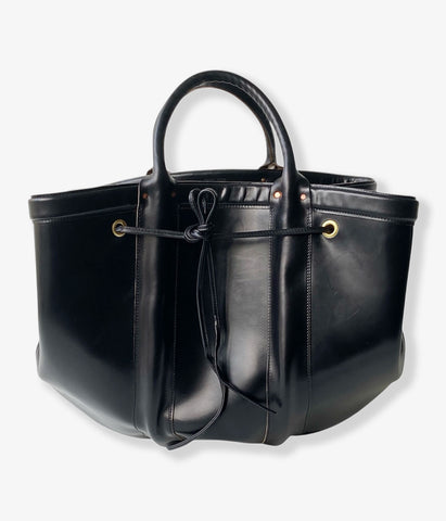 FUMIKA_UCHIDA/CHROMEXCEL LEATHER CARPENTERS TOOL BAG:L(BLACK)