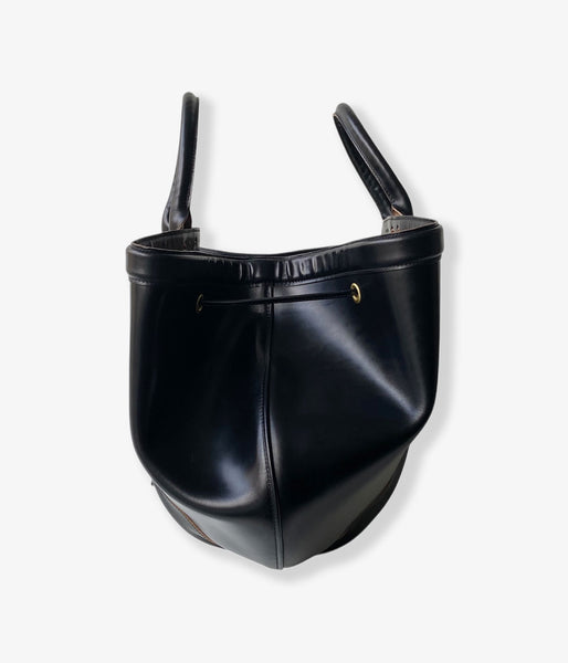 FUMIKA_UCHIDA/CHROMEXCEL LEATHER CARPENTERS TOOL BAG:L(BLACK)