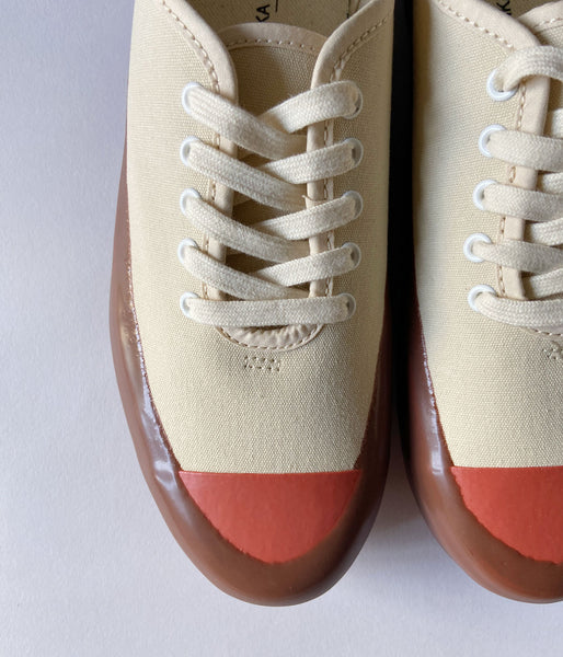FUMIKA_UCHIDA/CANVAS SNEAKERS(BROWN)