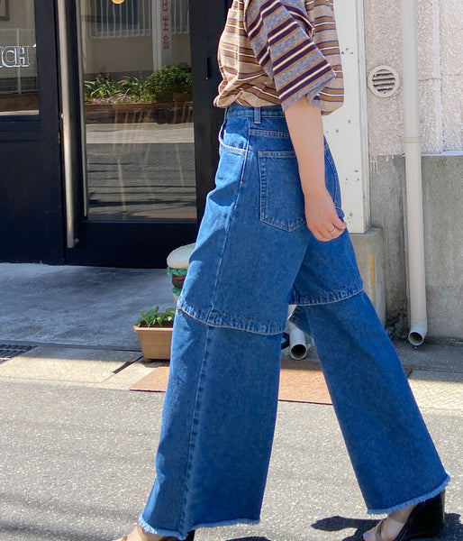 PHEENY/DENIM CONVERTIBLE PANTS(INDIGO)