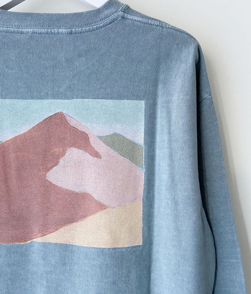 PHEENY/"MOUNTAIN" L/S(BLUE)