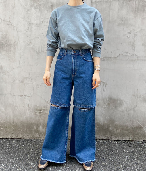 PHEENY/"MOUNTAIN" L/S(BLUE)