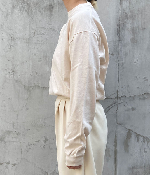 PHEENY/"MOUNTAIN" L/S(IVORY)