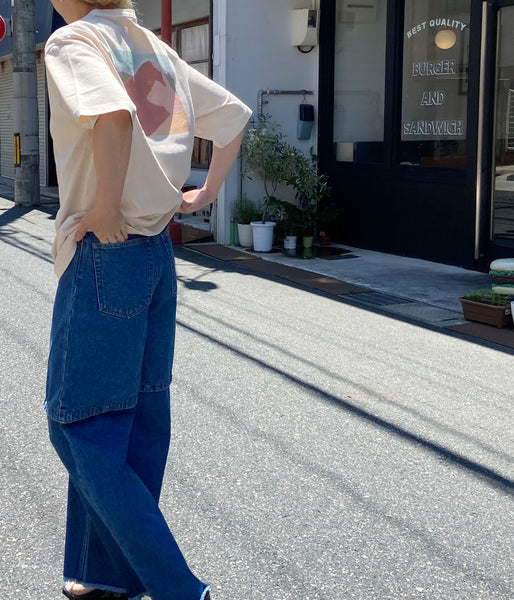 PHEENY/"MOUNTAIN" S/S(IVORY)