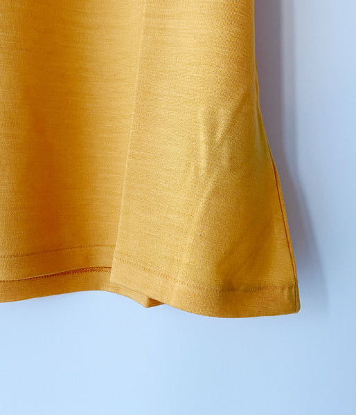 PHEENY/WOOL JERSEY RINGER TEE(YELLOW)