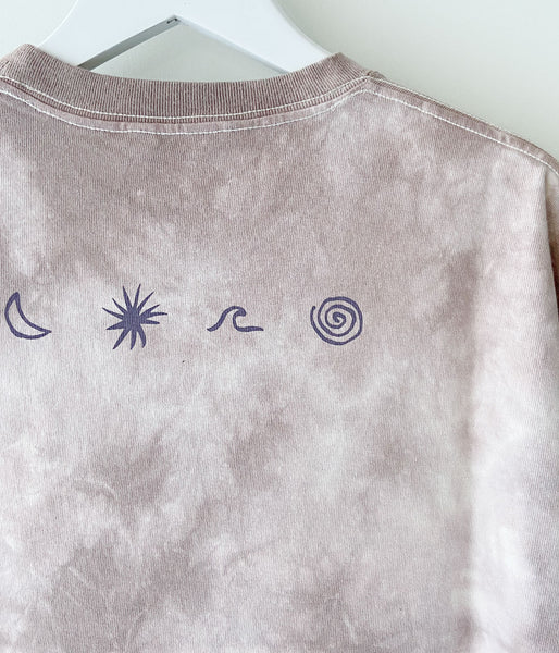 PHEENY/TIE DYE S/S(BROWN)