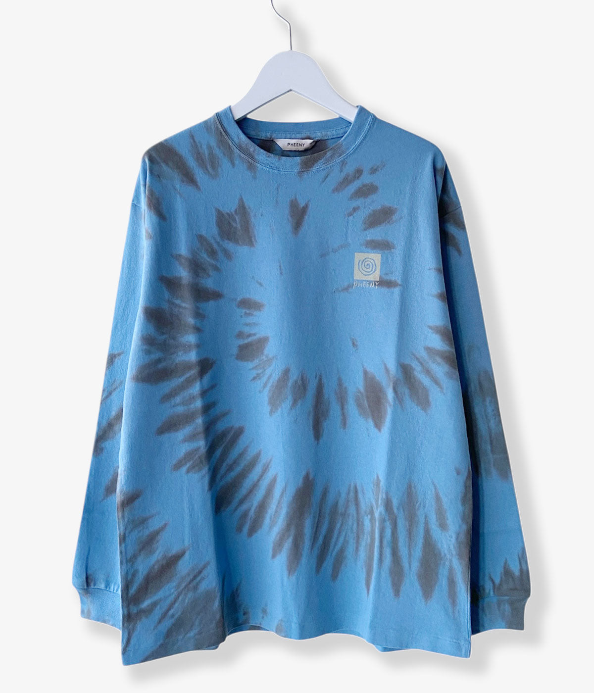 PHEENY/TIE DYE L/S(BLUE)