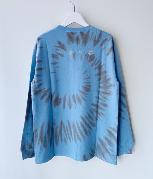 PHEENY/TIE DYE L/S(BLUE)
