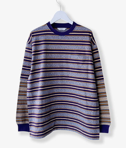PHEENY/MULTI BORDER LAYERED L/S(PURPLE)