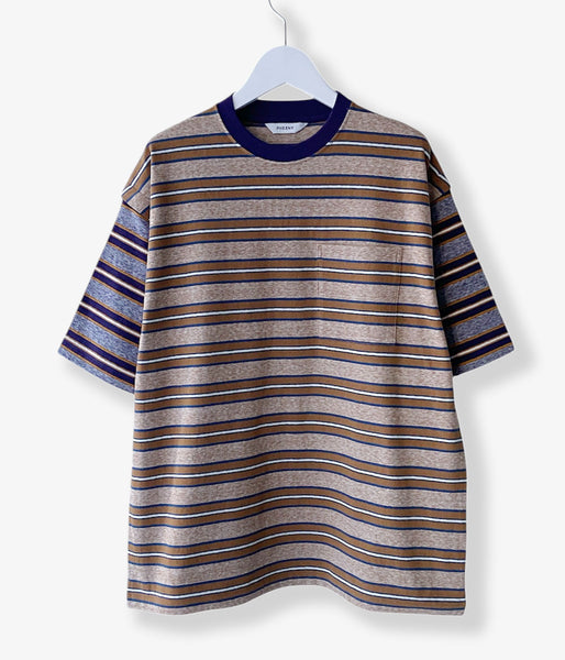 PHEENY/MULTI BORDER LAYERED S/S(BROWN)