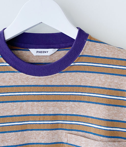 PHEENY/MULTI BORDER LAYERED S/S(BROWN)