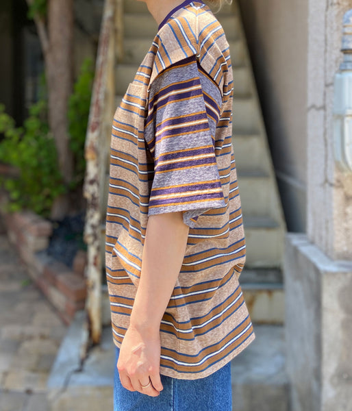 PHEENY/MULTI BORDER LAYERED S/S(BROWN)