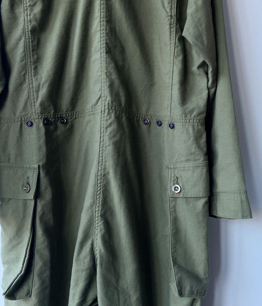 nowos/COVER ALLS(KHAKI)
