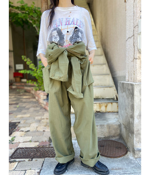 nowos/COVER ALLS(KHAKI)