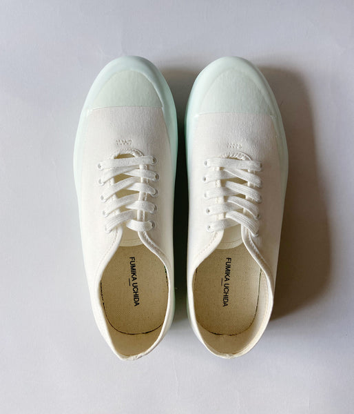 FUMIKA_UCHIDA/CANVAS SNEAKERS(WHITE)