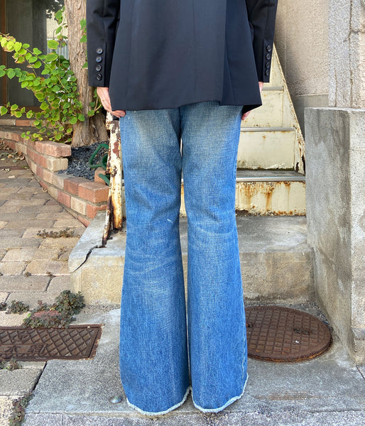 nowos/DENIM PANTS(INDIGO)
