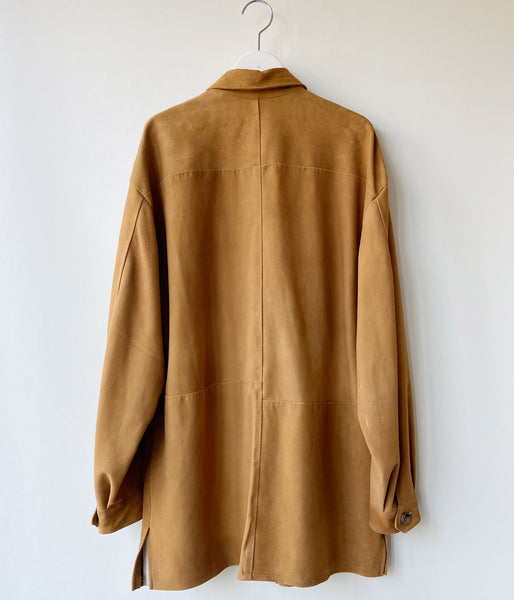 nowos/SHEEP SUEDE SHIRT(BEIGE)