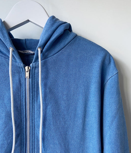 nowos/ZIP-UP FOODIE(BLUE)