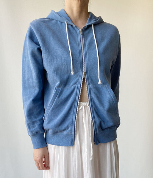 nowos/ZIP-UP FOODIE(BLUE)