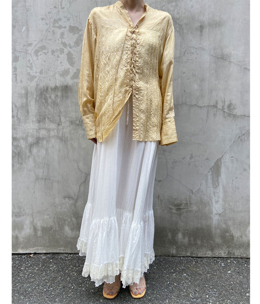 nowos/LACE SKIRT(WHITE)