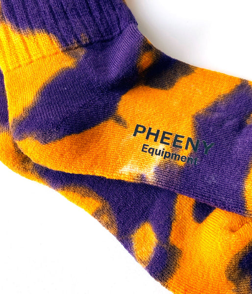 PHEENY/WOOL TIE DYE SOCKS
