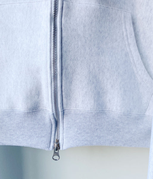 PHEENY/ATHLETIC FLEECE ZIP UP HOODIE(GRAY)