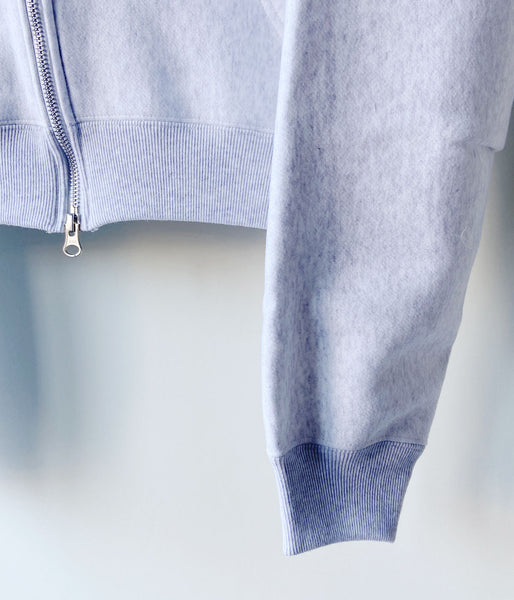 PHEENY/ATHLETIC FLEECE ZIP UP HOODIE(GRAY)